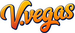 VVegas – logo-ul portalului de cazino digital